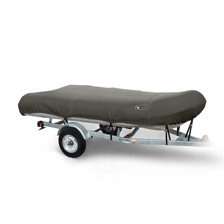 Eevelle Boat Cover INFLATABLE, Outboard Fits 22ft 6in L up to 111in W Charcoal WSINF22111B-CHL